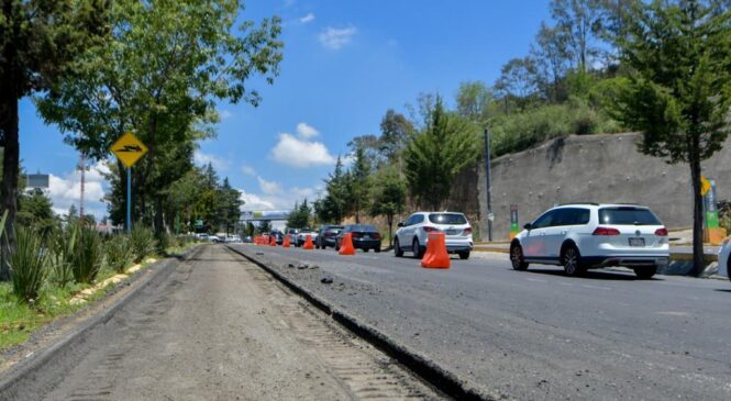 RETIRO DE TOPES Y DEMOLICIÓN DE CARPETA ASFÁLTICA EN CARRILES CENTRALES PARA LA CONSTRUCCIÓN DEL DEPRIMIDO CHILUCA