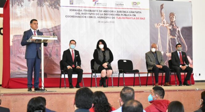 GOBIERNO DE TLALNEPANTLA ACERCA ASESORÍAS JURÍDICAS GRATUITAS A LA POBLACIÓN