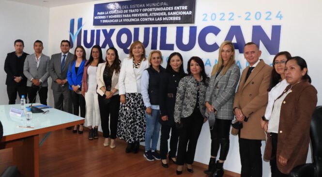 CREA HUIXQUILUCAN UNIDAD DE IGUALDAD DE GÉNERO Y ERRADICACIÓN DE LA VIOLENCIA PARA SERVIDORES PÚBLICOS