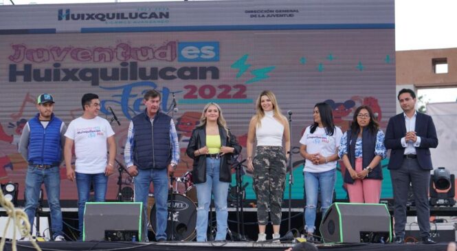 HUIXQUILUCAN REALIZA CON GRAN ÉXITO EL “JUVENTUDES FEST 2022”