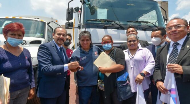 RECONOCE PEDRO RODRÍGUEZ LABOR DE TRABAJADORES DE SERVICIO DE RECOLECCIÓN DE BASURA