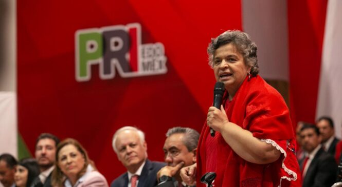 LAS DECISIONES DEL PRIISMO MEXIQUENSE SE TOMAN EN TOLUCA Y NO EN OTRAS AVENIDAS: BEATRIZ PAREDES