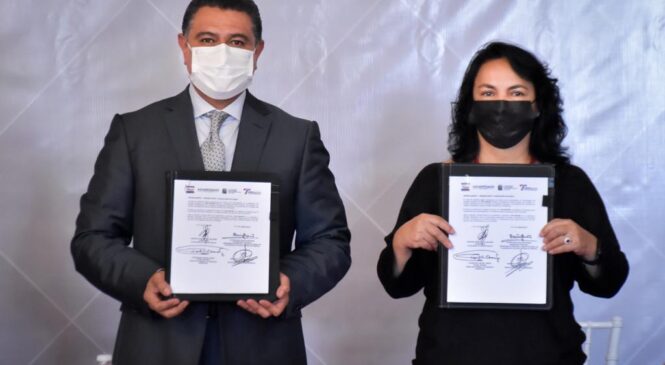 TLALNEPANTLA Y AZCAPOTZALCO FIRMAN CONVENIO PARA ATENDER ZONAS LIMÍTROFES