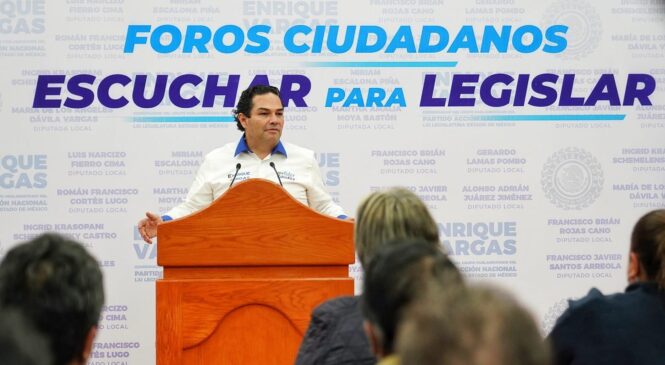 ARRANCAN FOROS CIUDADANOS “ESCUCHAR PARA LEGISLAR”