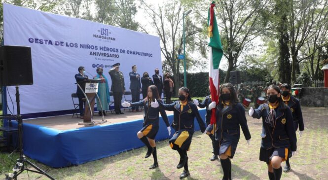 CONMEMORA NAUCALPAN ANIVERSARIO DE LA GESTA DE LOS NIÑOS HÉROES