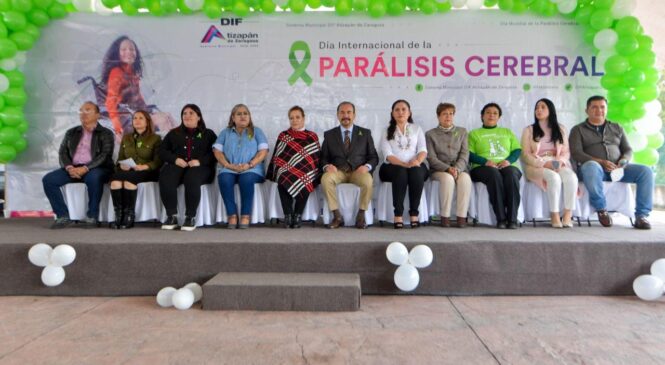 CONMEMORA ATIZAPÁN  DÍA INTERNACIONAL DE LA PARÁLISIS CEREBRAL