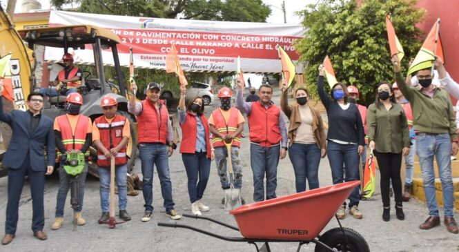 SE INTENSIFICAN TRABAJOS DE REPAVIMENTACIÓN A LO LARGO Y ANCHO DE TLALNEPANTLA