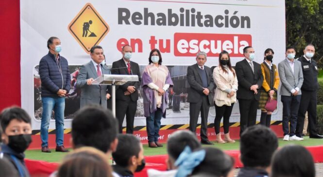 APUESTA TONY RODRÍGUEZ POR LA EXCELENCIA EDUCATIVA AL REHABILITAR INSTALACIONES DE ESCUELAS EN TLALNEPANTLA