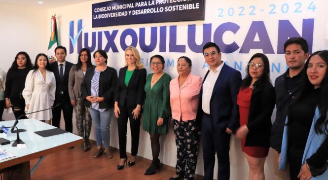 INSTALA HUIXQUILUCAN CONSEJO PARA LA PROTECCIÓN A LA BIODIVERSIDAD Y DESARROLLO SOSTENIBLE