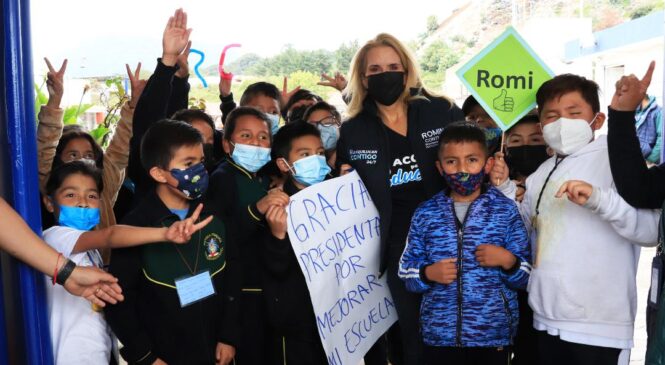 REHABILITA HUIXQUILUCAN PRIMARIA “NEZAHUALCÓYOTL” CON PROGRAMA ACCIÓN POR LA EDUCACIÓN