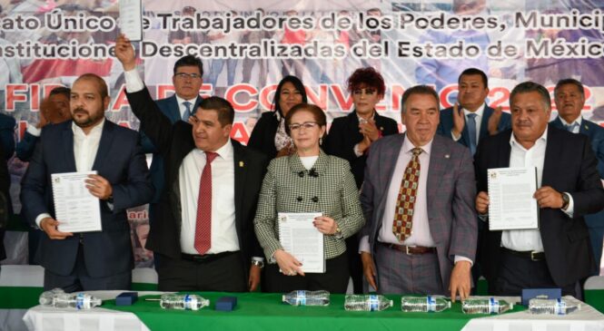 FIRMAN ANGÉLICA MOYA Y SUTEYM NAUCALPAN CONVENIO 2022