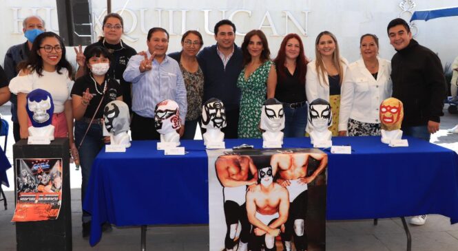 <strong>REALIZA HUIXQUILUCAN LA PRIMERA EXPOSICIÓN DE MÁSCARAS DE LA LUCHA LIBRE MEXICANA</strong>