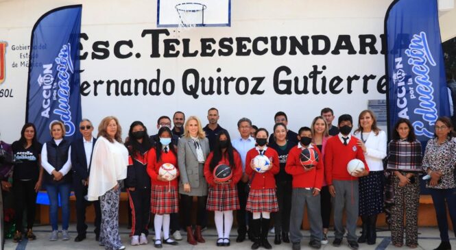 LLEGA ACCIÓN POR LA EDUCACIÓN AL 25% DE LAS ESCUELAS DE HUIXQUILUCAN EN SOLO 6 MESES