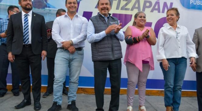 ATIZAPÁN CON SERVICIOS PÚBLICOS DE CALIDAD EN UN AÑO: PEDRO RODRÍGUEZ