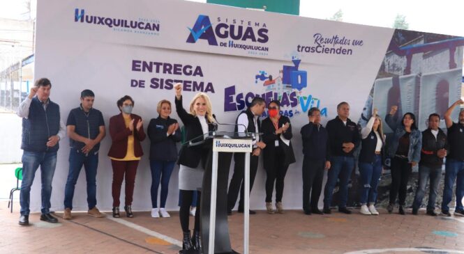 <strong>SUMAN OCHO ESCUELAS CAPTADORAS DE VIDA EN HUIXQUILUCAN</strong>