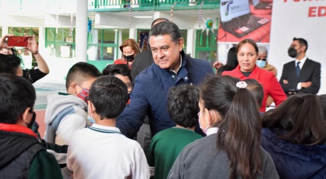 TLALNEPANTLA SEGUIRÁ SIENDO MODELO EDUCATIVO A NIVEL ESTATAL”: TONY RODRÍGUEZ