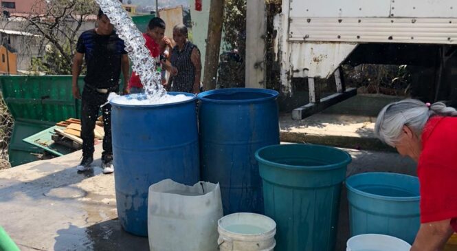 AFECTA A MILES DE FAMILIAS NAUCALPENSES REDUCCIÓN DE CAUDAL POR PARTE DE CONAGUA