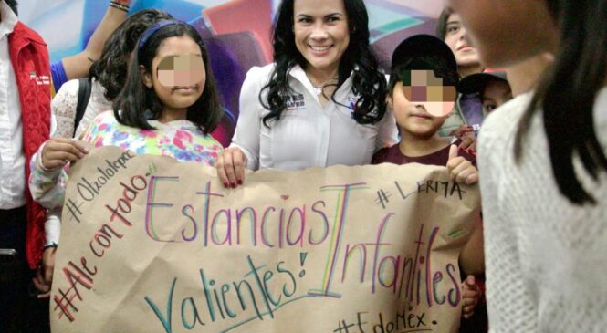 RECUPERARÉ LAS ESTANCIAS INFANTILES EN EL ESTADO DE MÉXICO: ALEJANDRA DEL MORAL