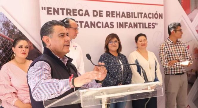 EL GOBIERNO DE TONY RODRÍGUEZ REHABILITA DE MANERA INTEGRAL ESTANCIAS INFANTILES Y CENTROS DE DESARROLLO COMUNITARIO