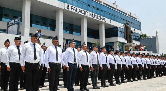 CAPACITAN ESPECIALISTAS DE COLOMBIA A POLICÍA DE NAUCALPAN