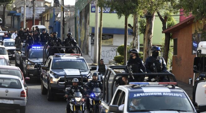 POLICÍA DE NAUCALPAN PONE EN MARCHA PLAN OPERATIVO DE VERANO