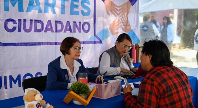 LLEGA “MARTES CIUDADANO” AL FRACCIONAMIENTO LOMAS DE HUIZACHAL PARA MEJORAR RESPUESTA A PETICIONES VECINALES