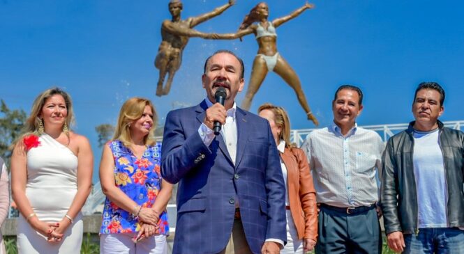 INAUGURA PEDRO RODRÍGUEZ DEPRIMIDO CHILUCA, OBRA MAGNA DE 200 MDP DEL GOBIERNO DE ATIZAPÁN