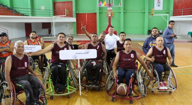 RECIBE EDOMÉX CAMPEONATO NACIONAL DE BASQUETBOL EN SILLA DE RUEDAS DE SEGUNDA FUERZA