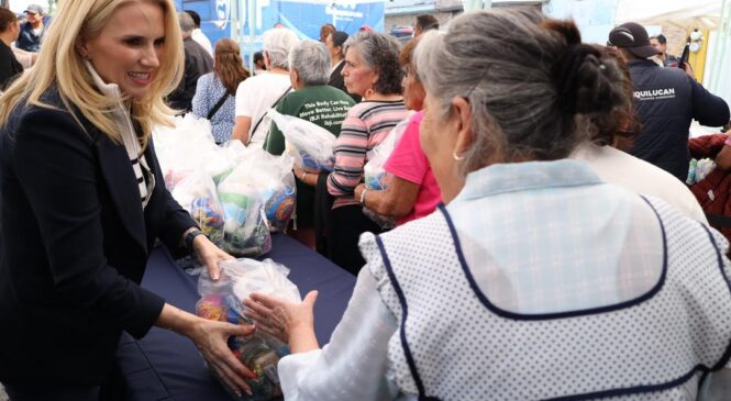 ENTREGA HUIXQUILUCAN MÁS DE 88 MIL PRODUCTOS ALIMENTARIOS PARA APOYAR LA NUTRICIÓN DE LAS FAMILIAS