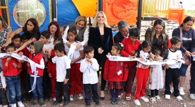 NIÑOS DE HUIXQUILUCAN REALIZAN ACTIVIDAD FÍSICA Y MEJORAN SUS DESTREZAS Y HABILIDADES EN PARQUES INFANTILES