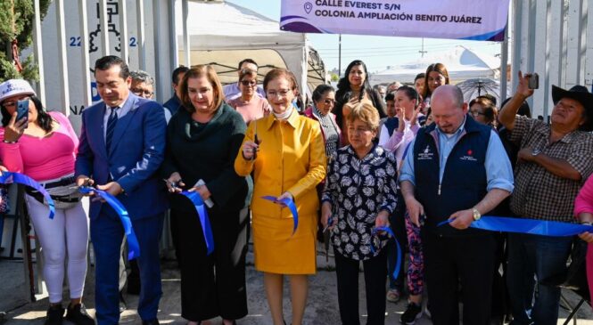 INAUGURA MOYA MARÍN SEGUNDO COMEDOR COMUNITARIO EN AMPLIACIÓN BENITO JUÁREZ