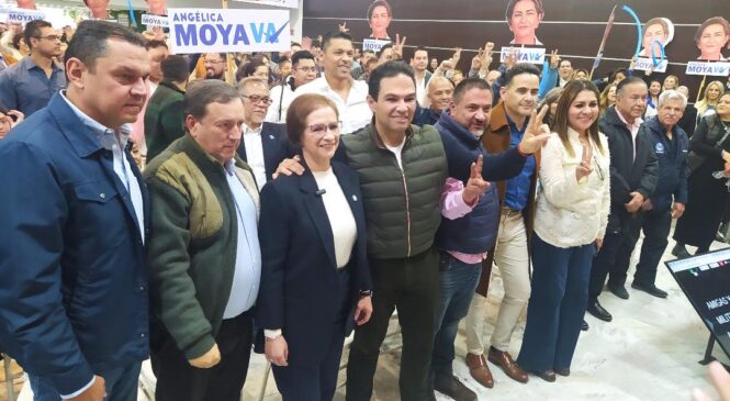 RESPALDAN A ANGÉLICA MOYA Y A ENRIQUE VARGAS RUMBO A LAS ELECCIONES DEL 2024