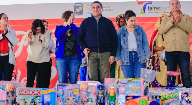 GOBIERNO DE TLALNEPANTLA CONTINÚA CELEBRANDO EL DÍA DE REYES REGALANDO ALEGRÍA A LAS NIÑAS Y NIÑOS DEL MUNICIPIO