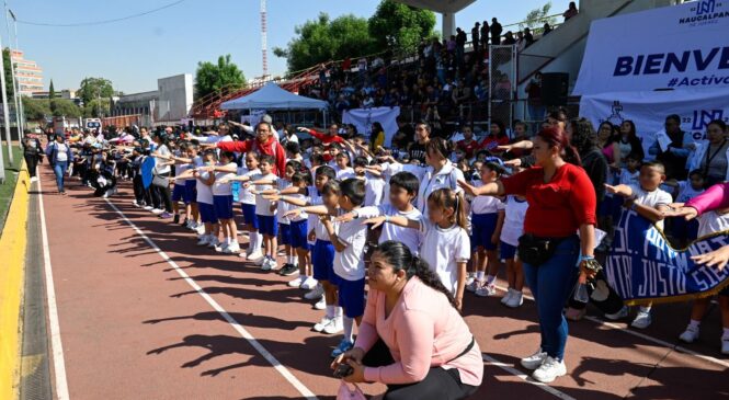 EN NAUCALPAN SE REALIZA MINIOLIMPIADA PEQUEÑOS GRANDES ATLETAS