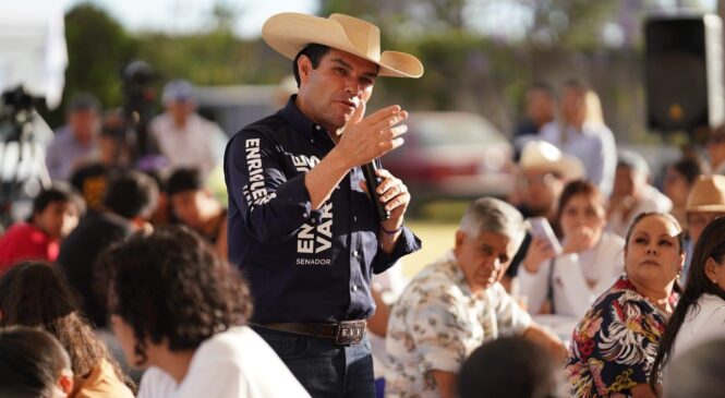 Se compromete ENRIQUE VARGAS DEL VILLAR a regresar apoyos al campo