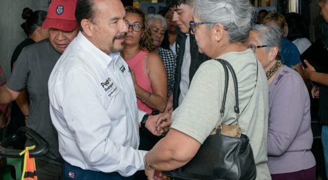 COMO PARTE DE SU PLAN HÍDRICO, PEDRO RODRÍGUEZ QUIERE MODERNIZAR LÍNEAS DE AGUA POTABLE EN ATIZAPÁN