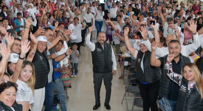 EL DOMINGO GANAREMOS Y TRABAJAREMOS PARA QUE ATIZAPÁN SEA UNA CIUDAD MÁS MODERNA Y DIGNA: PEDRO RODRÍGUEZ