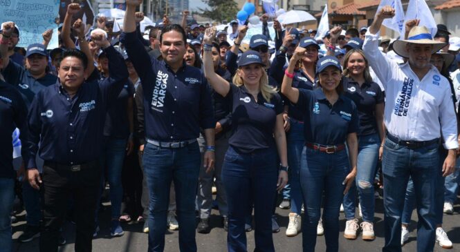 SE SUMAN 300 EX LÍDERES DE MORENA A LA CAMPAÑA DE ROMINA CONTRERAS EN HUIXQUILUCAN