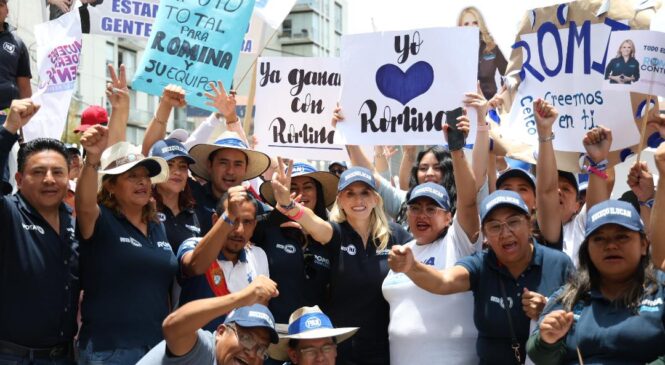 EL 2 DE JUNIO TENEMOS UNA CITA CON LA HISTORIA, VAMOS POR EL 5 DE 5 CON EL PAN: ROMINA CONTRERAS 