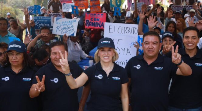 SE COMPROMETE ROMINA CONTRERAS A AMPLIAR ESPACIOS DEPORTIVOS Y RECREATIVOS PARA FAMILIAS DE HUIXQUILUCAN