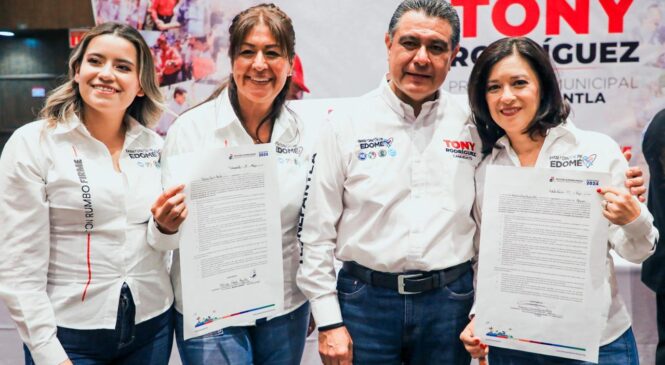 TONY RODRÍGUEZ FIRMA PACTO POR LA PRIMERA INFANCIA PARA QUE LAS NIÑAS Y LOS NIÑOS TENGAN UN MEJOR DESARROLLO Y APRENDIZAJE