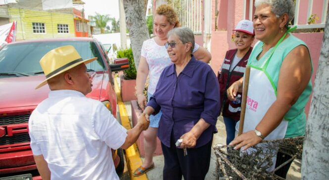 ENCABEZA RACIEL PÉREZ CRUZ MEGABRIGADAS DE LA ESPERANZA