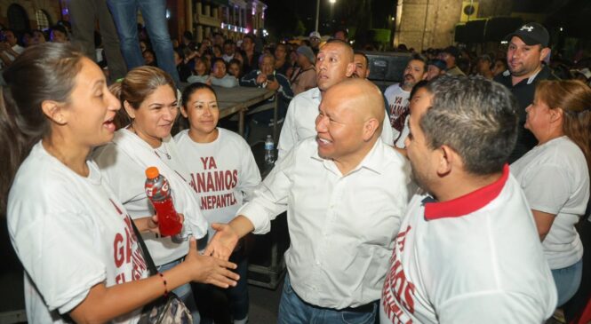 NUESTRA CIUDAD VERÁ DE AQUÍ EN ADELANTE UN FUTURO PRÓSPERO: RACIEL PÉREZ CRUZ