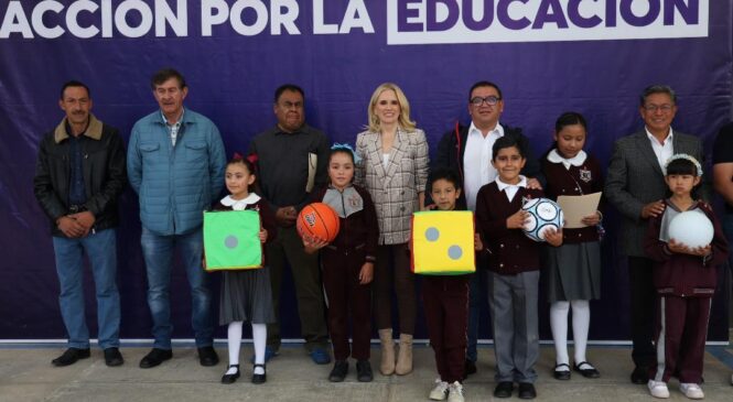 AVANZA HUIXQUILUCAN EN LA REHABILITACIÓN Y MEJORA DE ESCUELAS CON EL PROGRAMA “ACCIÓN POR LA EDUCACIÓN”