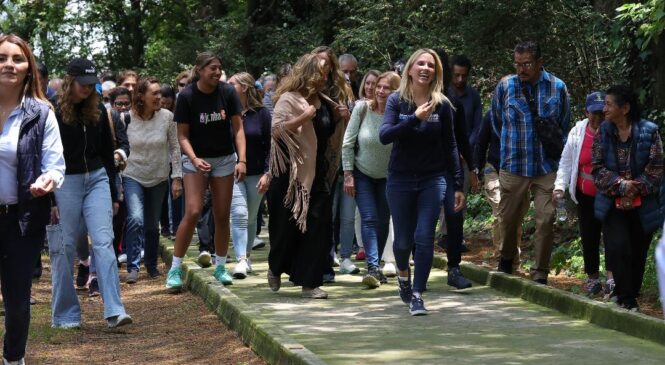 ENTREGA HUIXQUILUCAN REPAVIMENTACIÓN DE CALLE Y NUEVO GIMNASIO DE CALISTENIA EN LOMAS DE LAS PALMAS