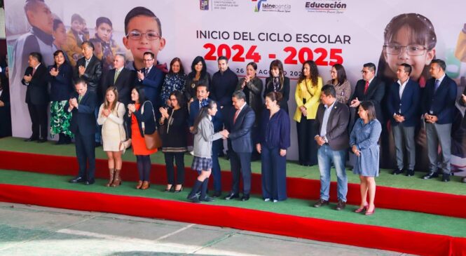 CONTINUARÁN PROGRAMAS EDUCATIVOS EN TODOS LOS NIVELES EDUCATIVOS PARA EL CICLO ESCOLAR 2024-2025 EN TLALNEPANTLA