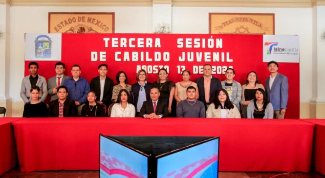 EN CABILDO JUVENIL 2024, GOBIERNO DE TLALNEPANTLA, ESCUCHA  Y RECONOCE A  JÓVENES EN SUS PROPUESTAS Y PROYECTOS