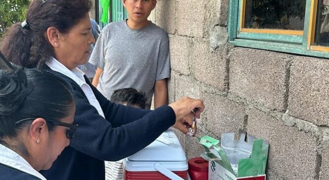 SALUD EDOMÉX MANTIENE ATENCIÓN MÉDICA A LA POBLACIÓN DE CHALCO AFECTADA POR LAS LLUVIAS