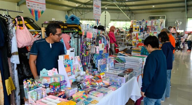 REALIZA NAUCALPAN FERIA ESCOLAR Y BAZAR EN APOYO A ECONOMÍA FAMILIAR