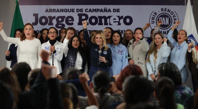 APOYAN MUJERES PANISTAS MEXIQUENSES  PROYECTO DE JORGE ROMERO PARA ENCABEZAR LA DIRIGENCIA NACIONAL DE ACCIÓN NACIONAL